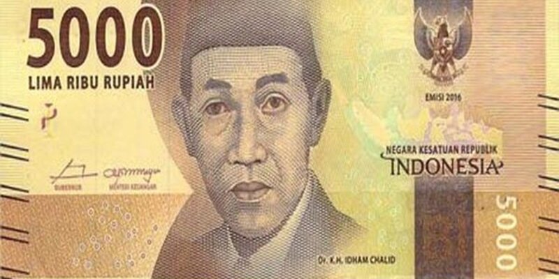 các mệnh giá tiền Indonesia 5000rp