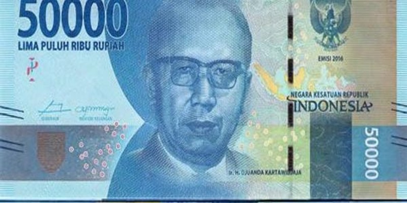 mệnh giá tiền Indonesia 50.000Rp